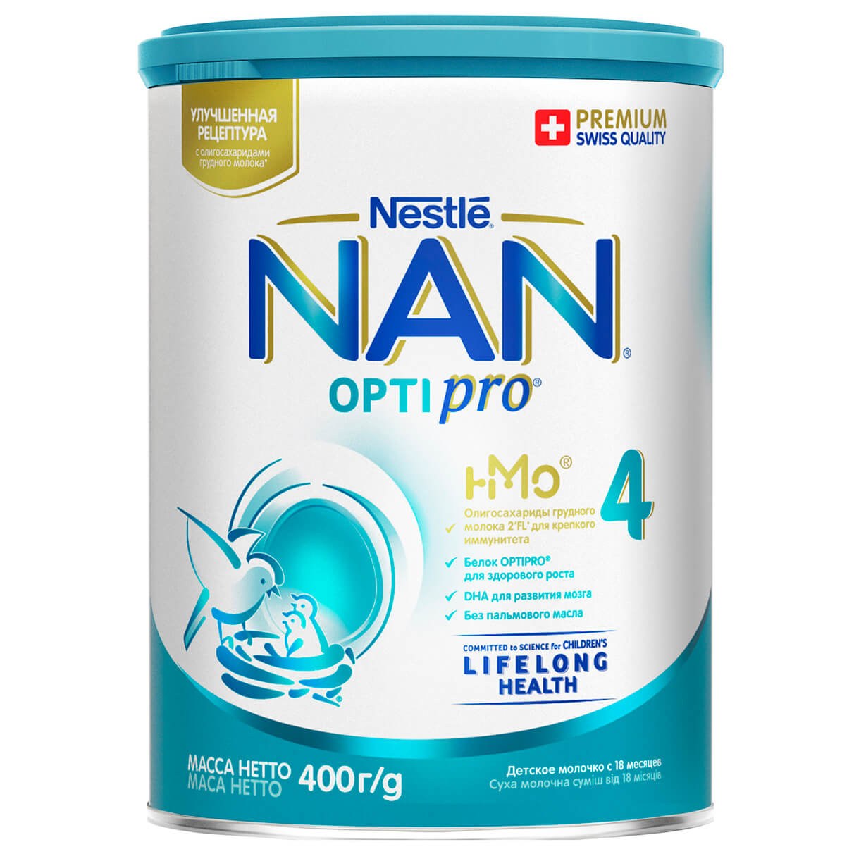 NAN 4 Optipro Детское питание 400 гр