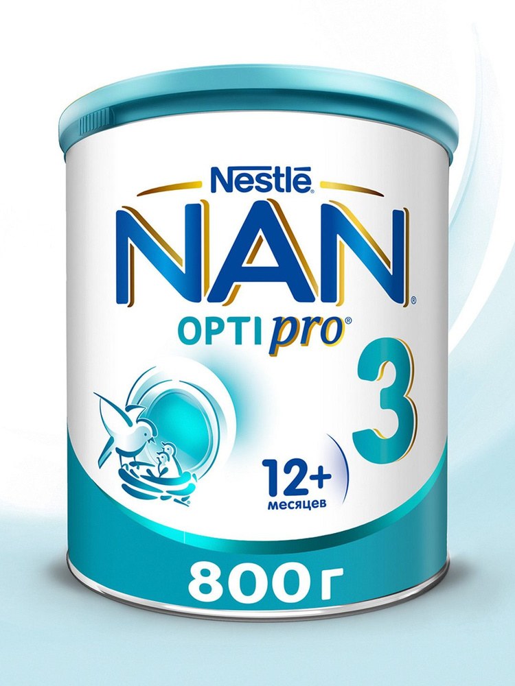 NAN 3 Optipro Детское питание 800 гр