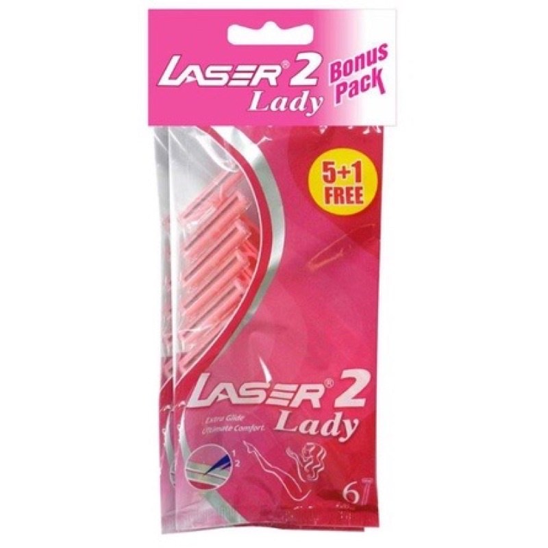 Laser 2 Lady double blade 6в1