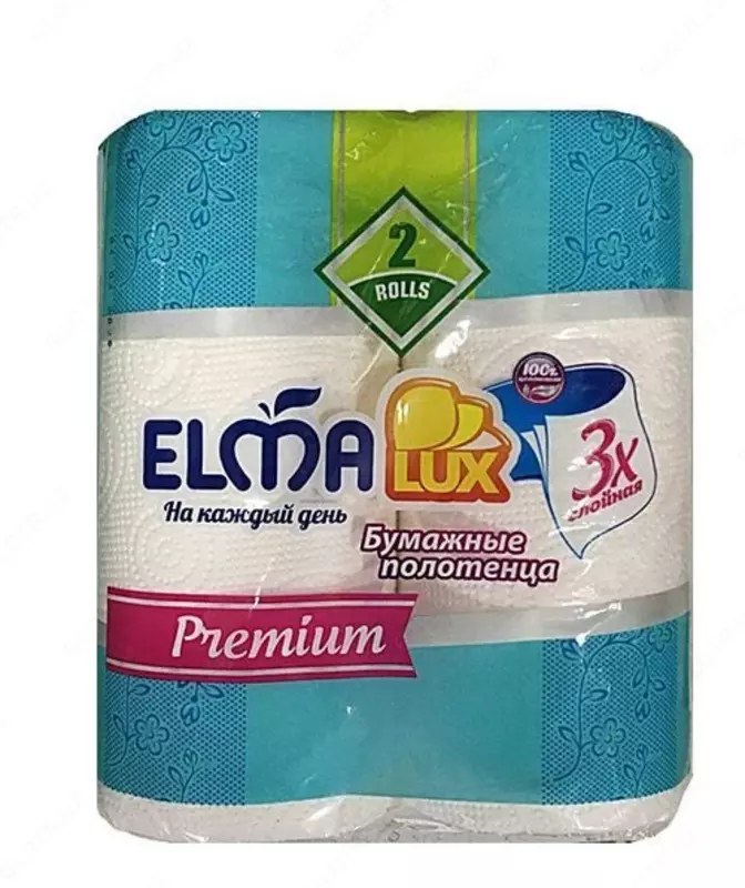 Elma бум. полотенце 2в1 3сл