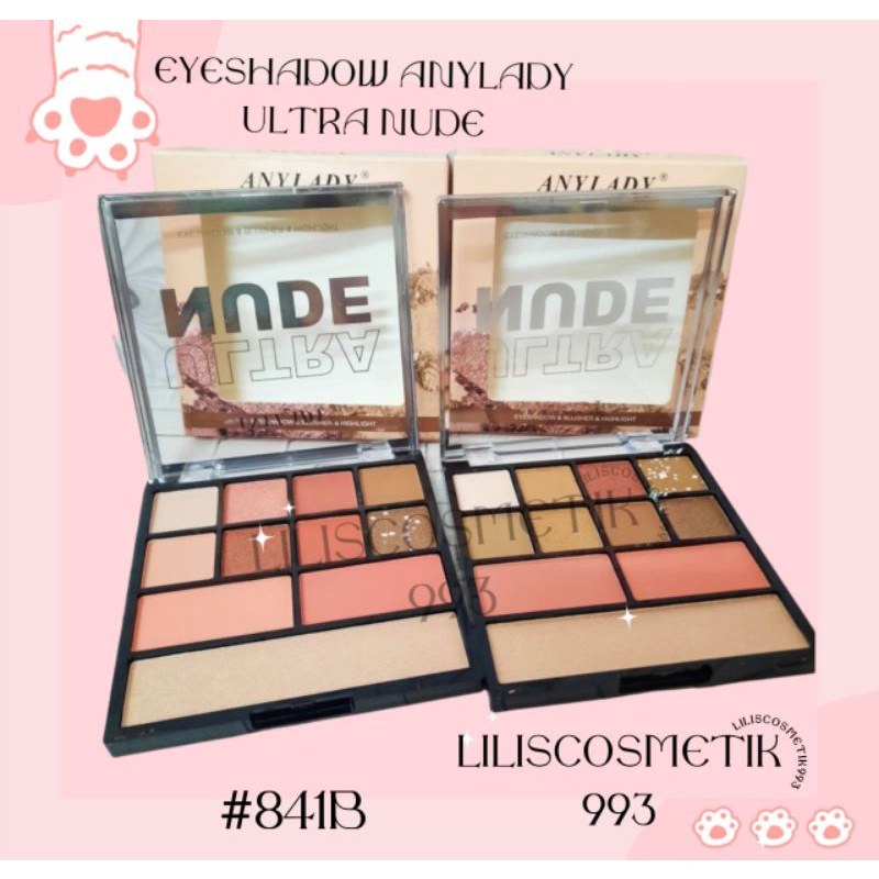 AnyLady butterfly тень мини 980