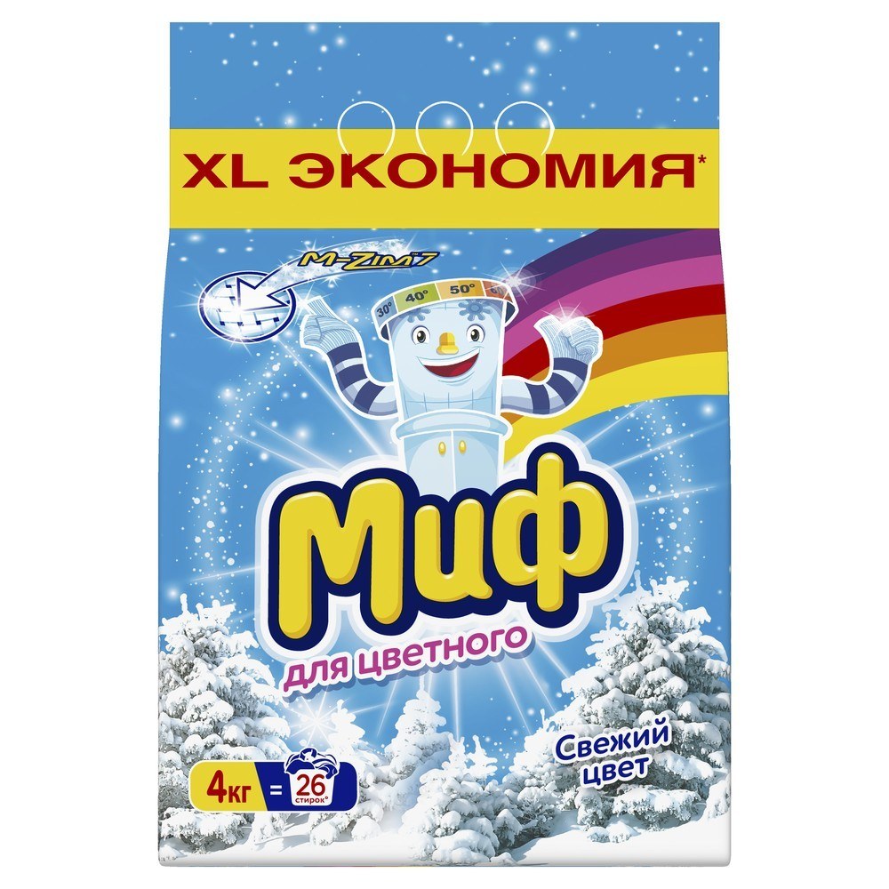 Миф Стиральный порошок 4кг