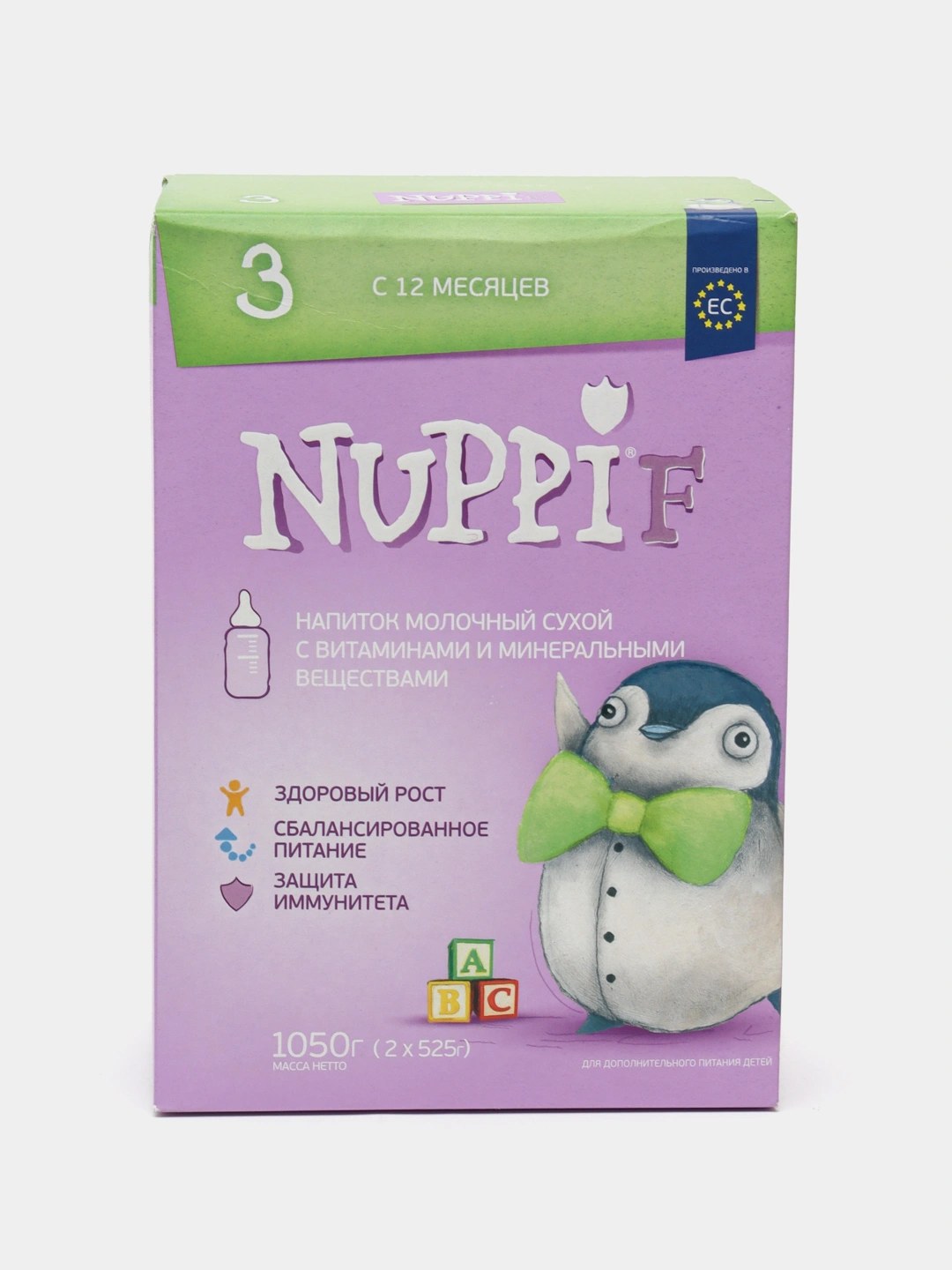 Nuppi 3 с 12 мес. 600гр