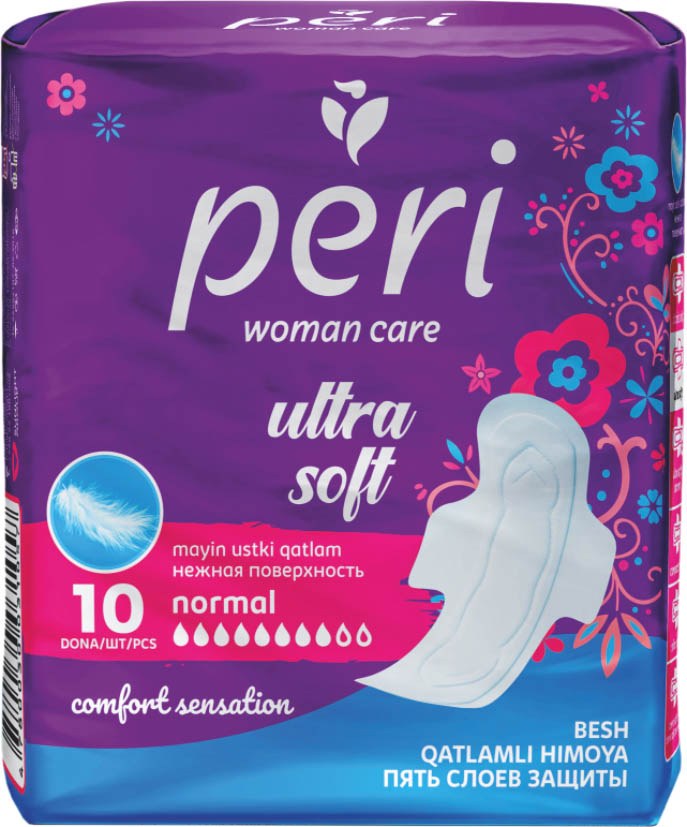 Peri прокладки Ultra Soft 10 Normal