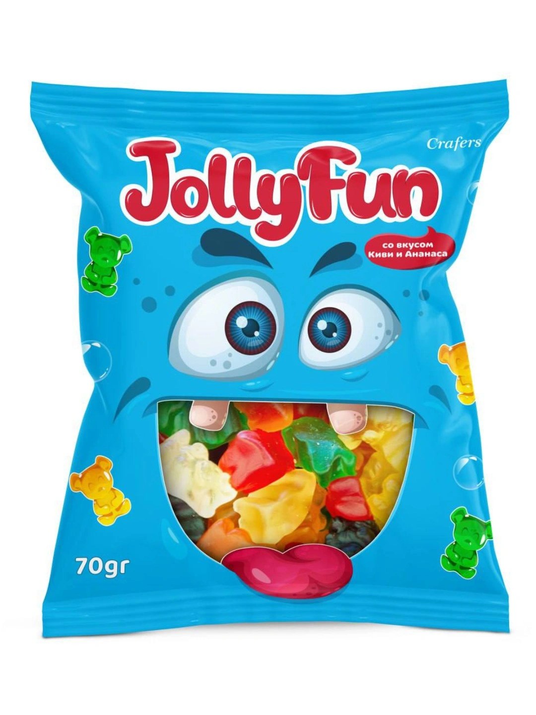 Jolly Fun мармелад в ассор. 70гр