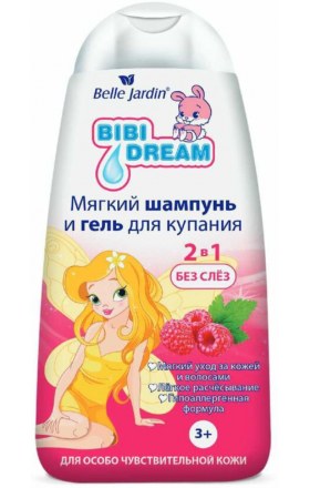 BJ Bibi Dream детский шампунь в ассор. 300мл