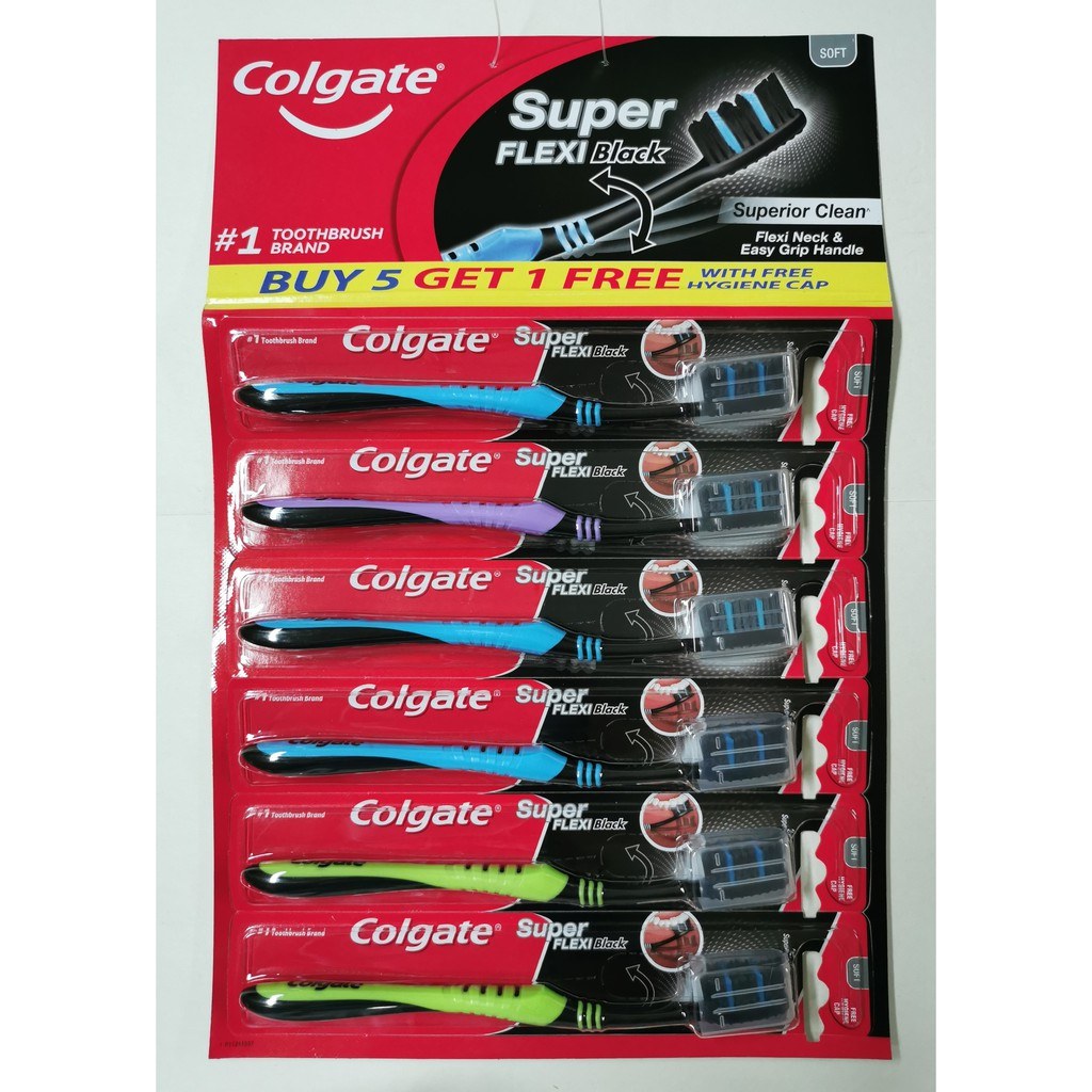 Colgate ЗЩ Super Flexi Black 3+1