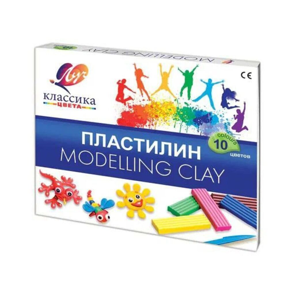 Караван Пластилин 10цв
