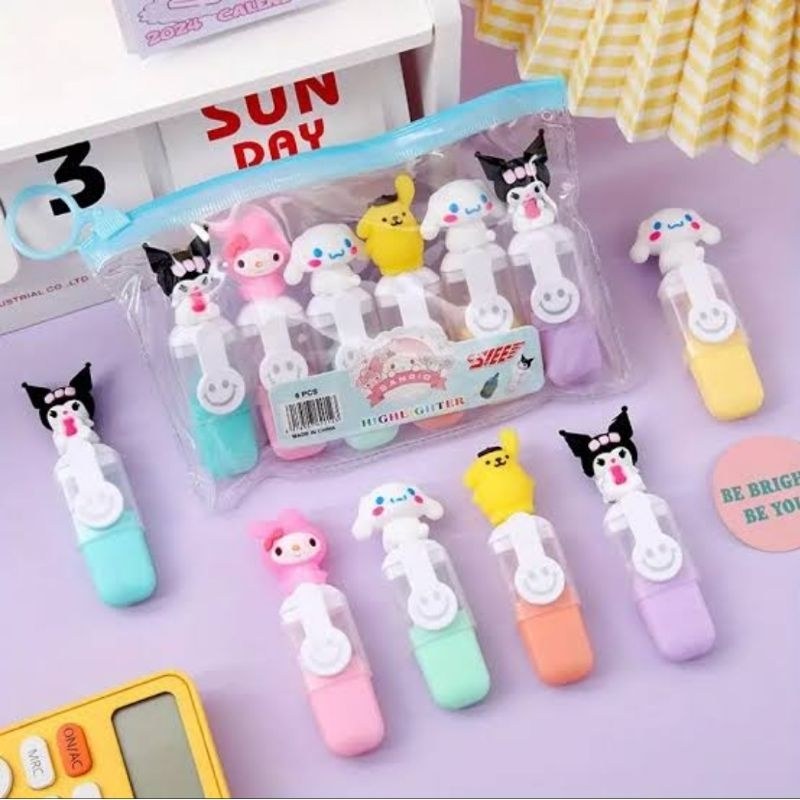 SANRIO плоский маркер SY-709-6 6шт