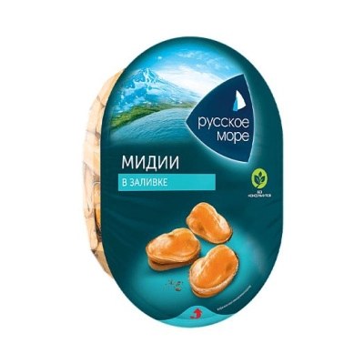 Руссое море мясо Мидии в чилий. масле 180гр