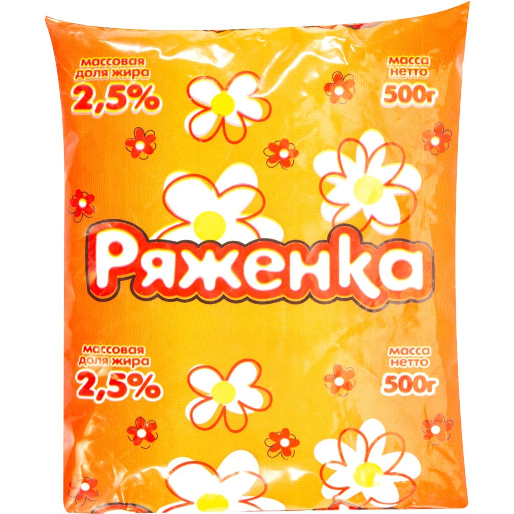 Камилка Ряженка 2,5% 500гр