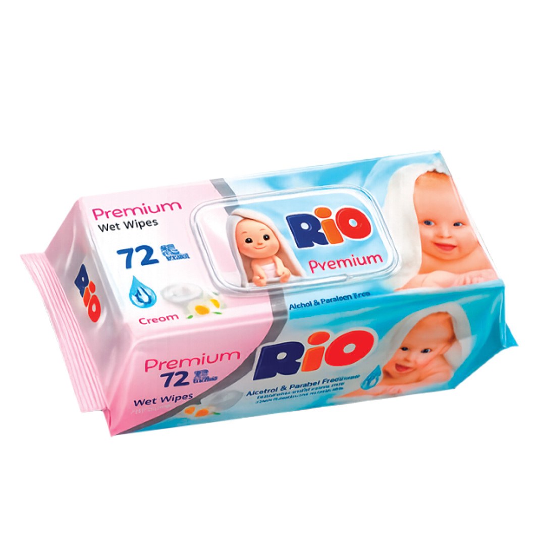Rio влаж. салфетки в ассор. 15+2шт