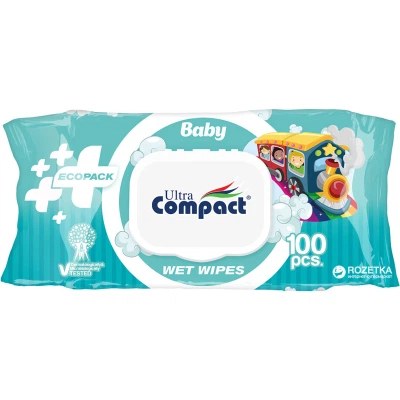 Ultra Compact влаж. салфетки ассор. 100шт