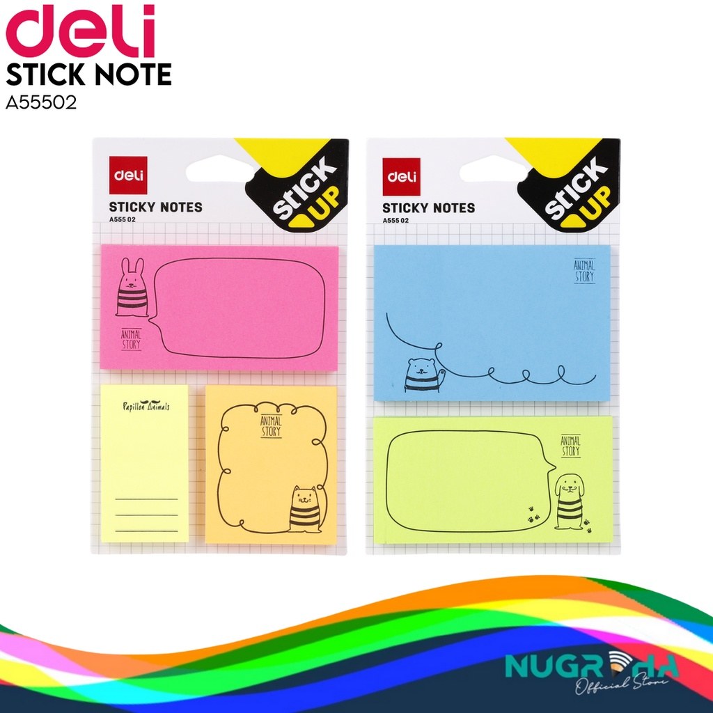 Deli Stickyy Notes A555 02
