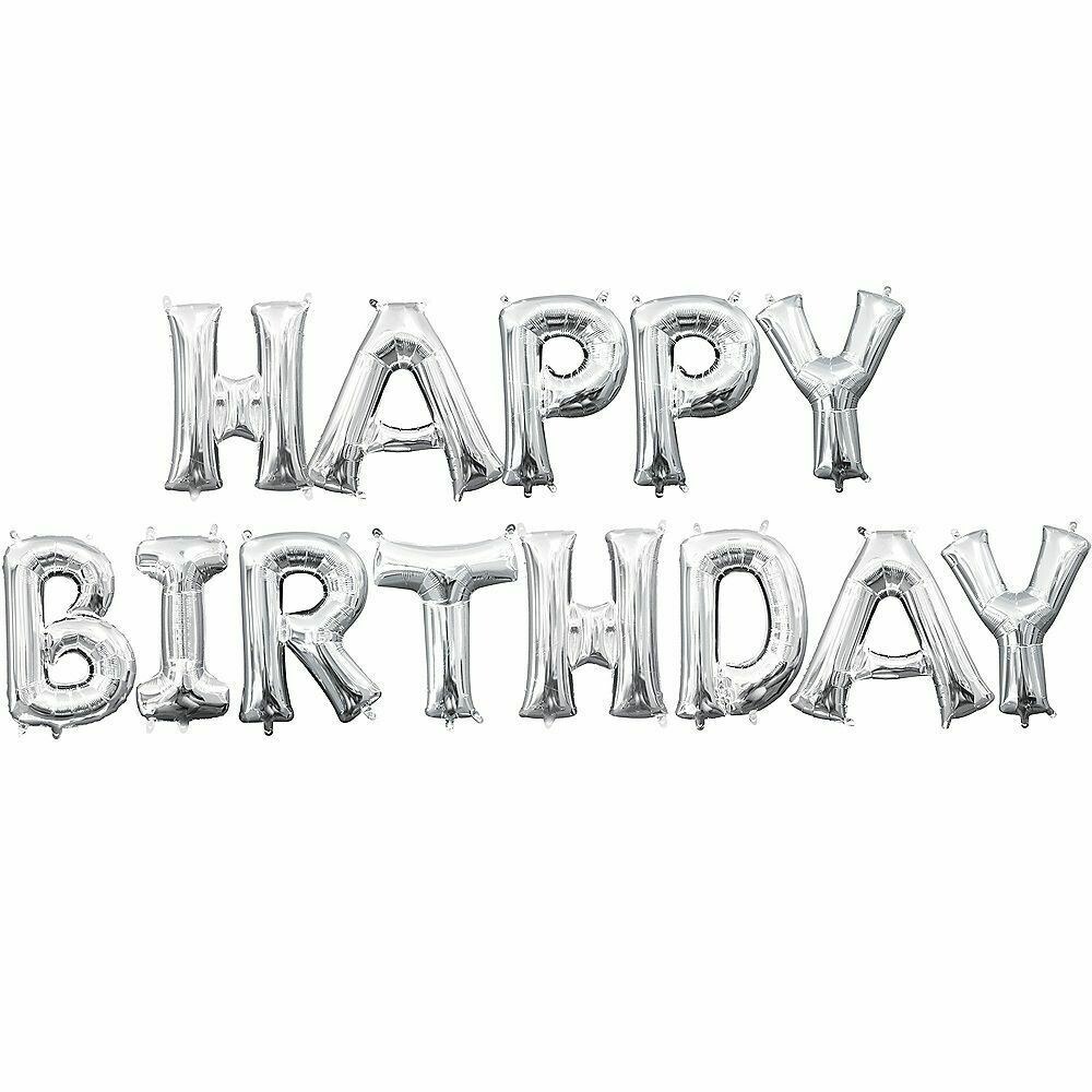 Foil Balloon  Happy Bithday 13шаров