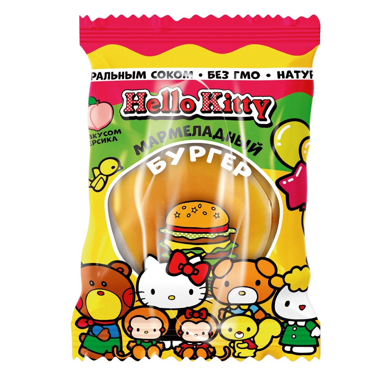 Union Hello Kitty Жевательный мармелад 40гр GMM90