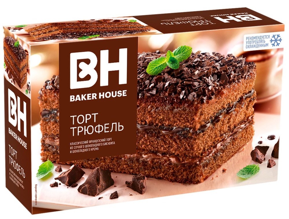 Baker House Торт в ассор. 350гр