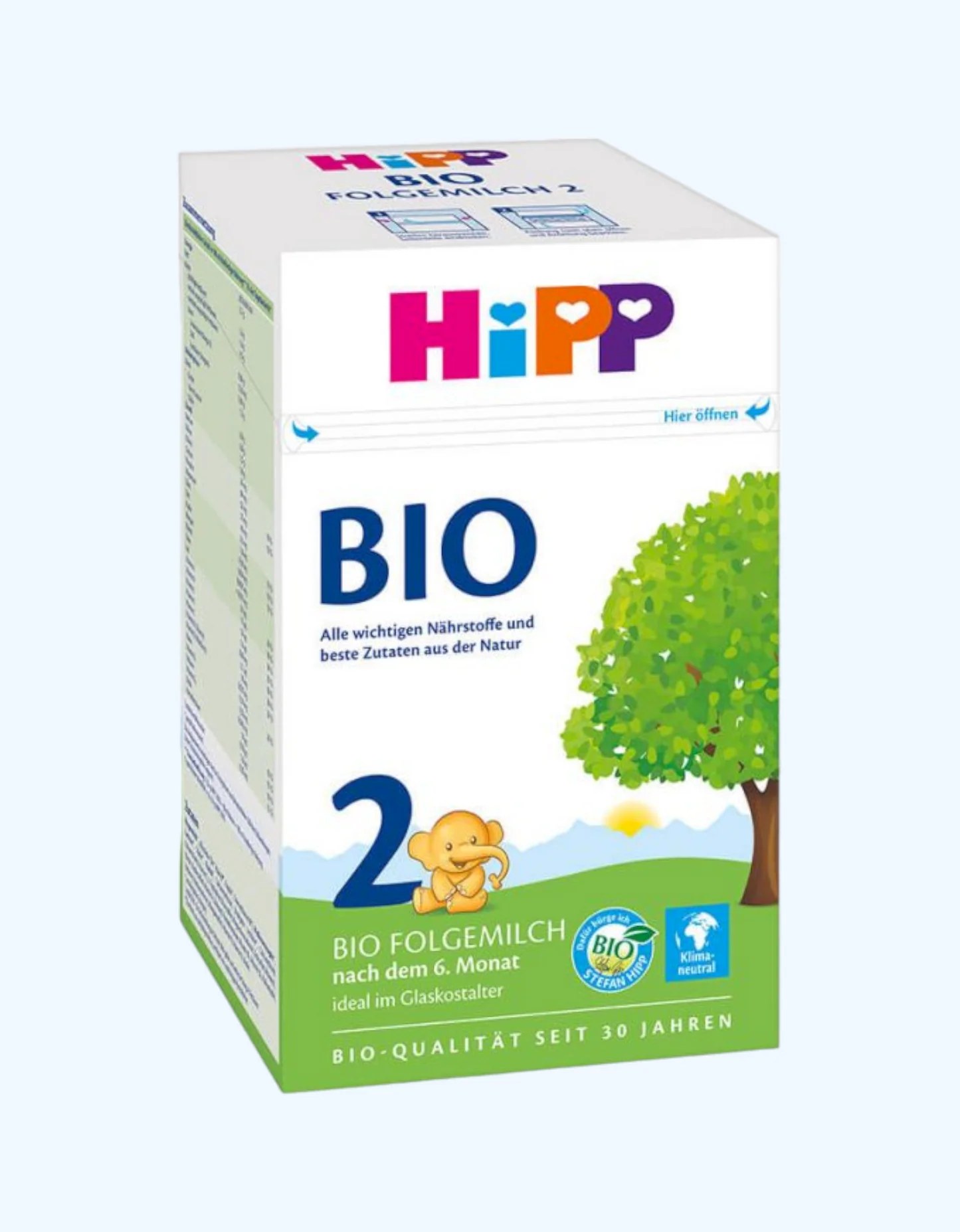 HIPP 2 Organic Молочная смесь 300 гр