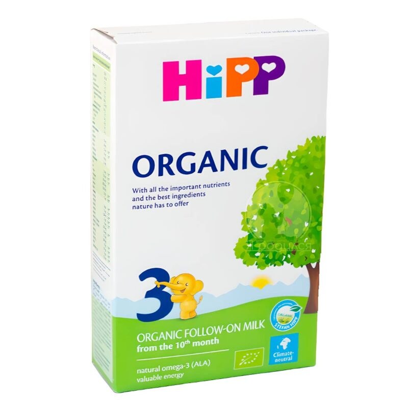 HIPP 3 Organic Молочная смесь 300 гр