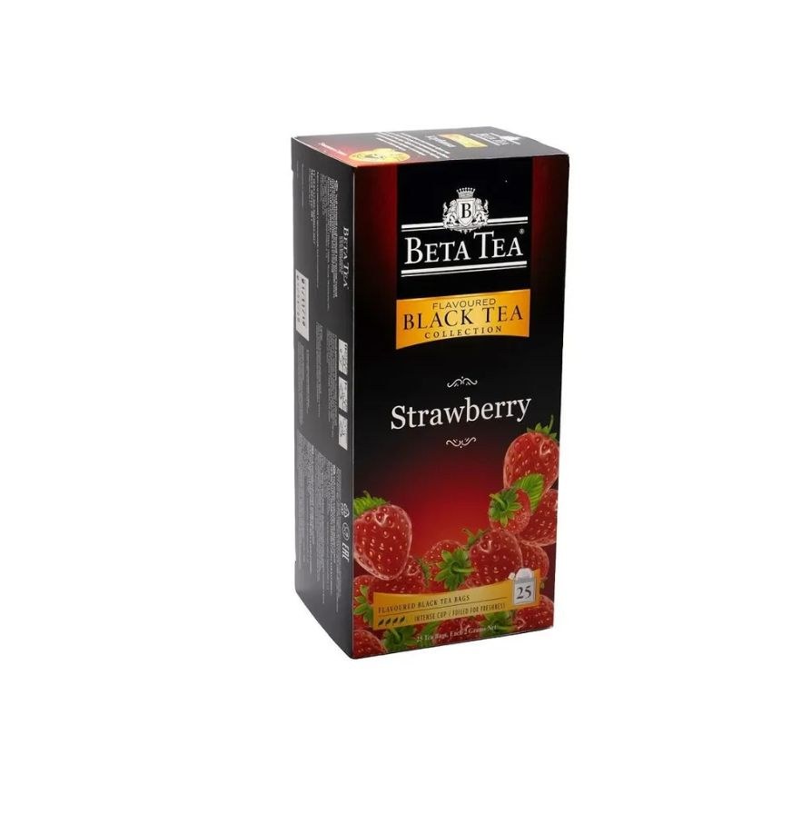 Best Tea Клубника Черный 25пакетов