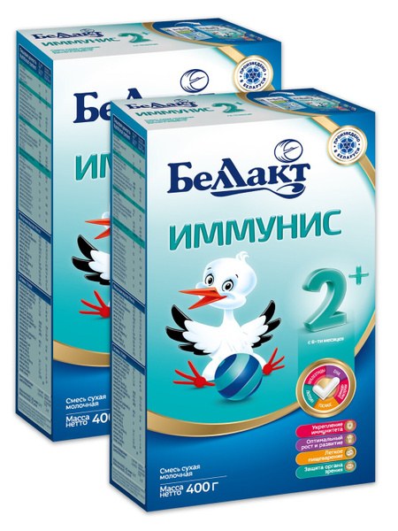 Беллакт Иммунис 2+ Молочная смесь 400 гр