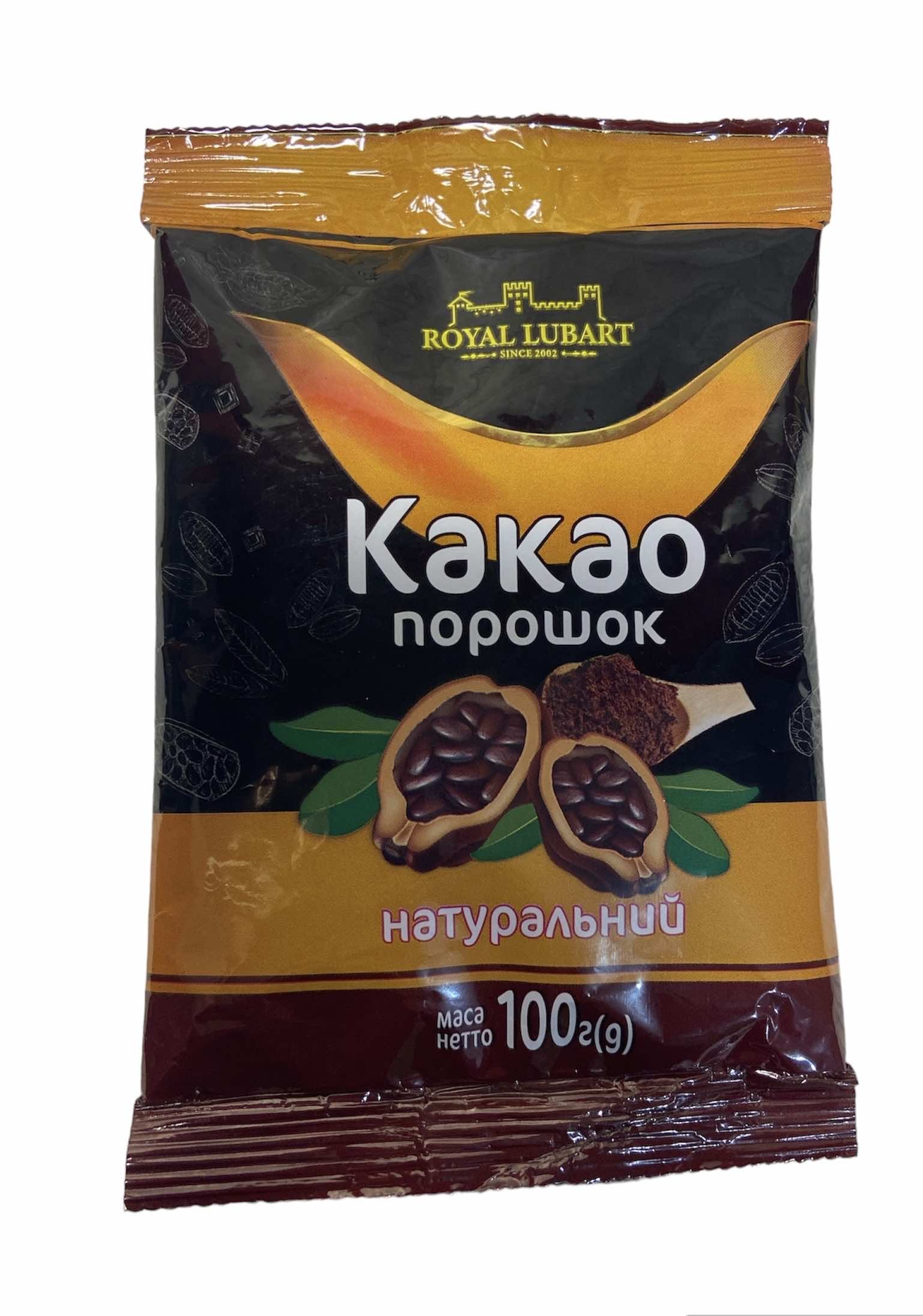 Royal Cacao порошок кор. 100гр