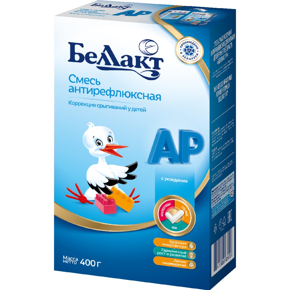 Беллакт АР Антирефлюкс. Молочная смесь 400 гр