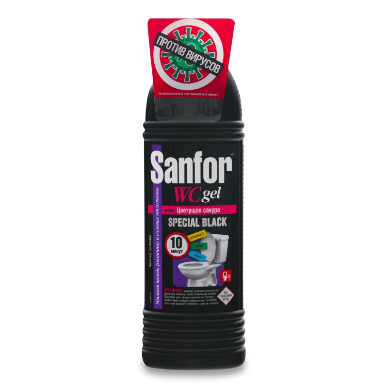 Sanfor Special black WC gel Сакура 750гр