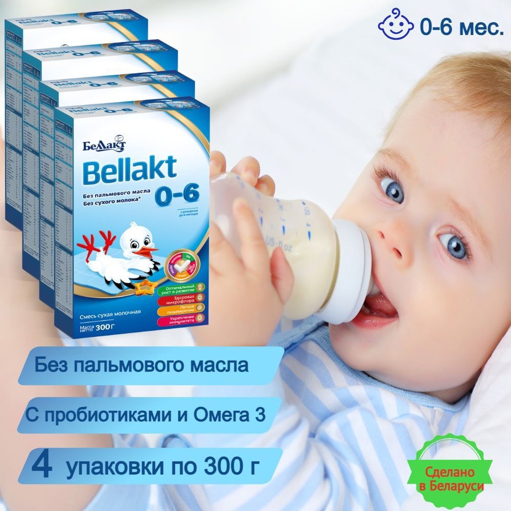 Беллакт 0-6 ран. возр. Молочная смесь 400 гр
