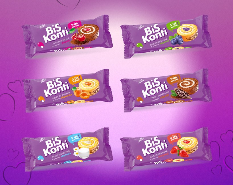 Isko Конти Мих Konti Mix Biscuits 1кг
