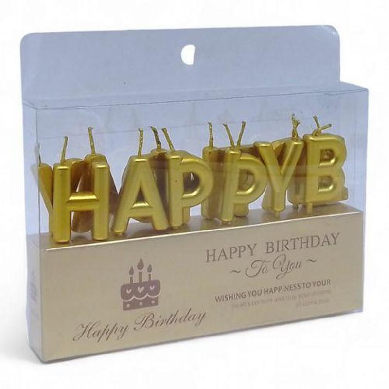 Happy Birthday свечи 1пачка