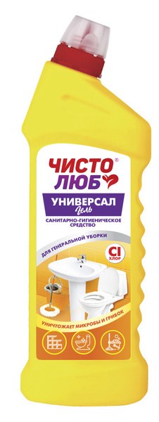 Чисто люб Санитарный гель 750гр