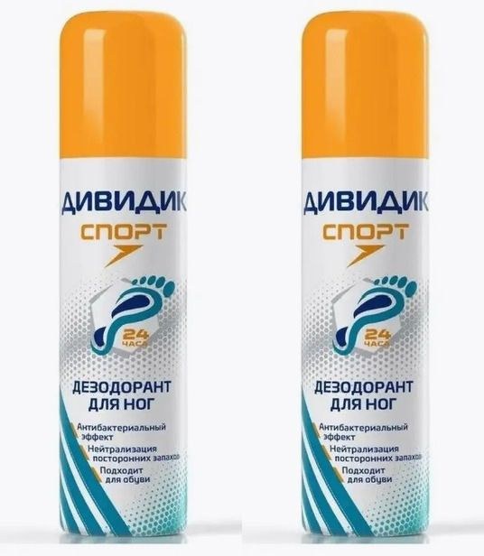 Дивидик Sport Дезодорант для ног 150 мл