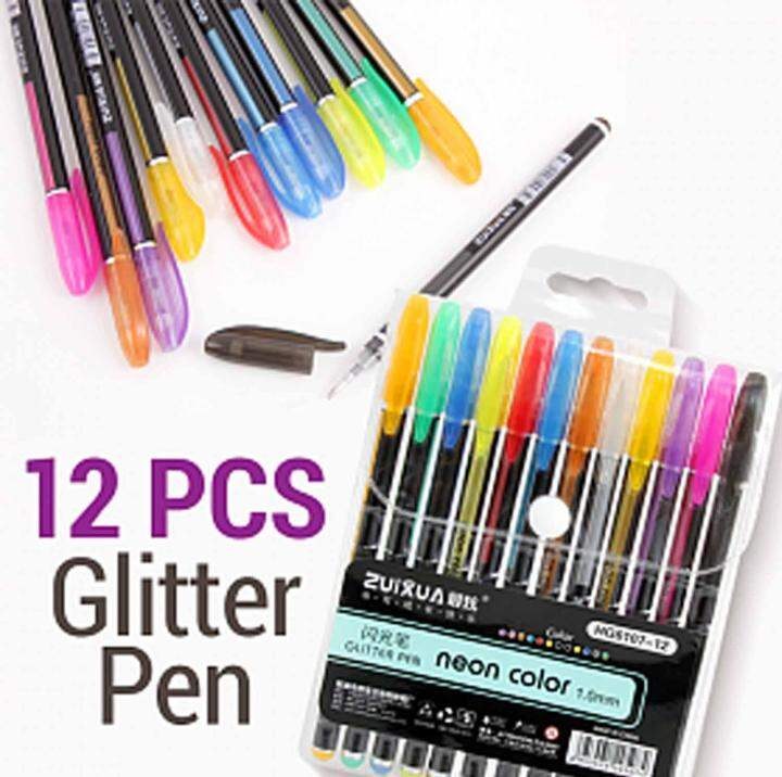 Hao Yue Glittery pen ручка 8шт