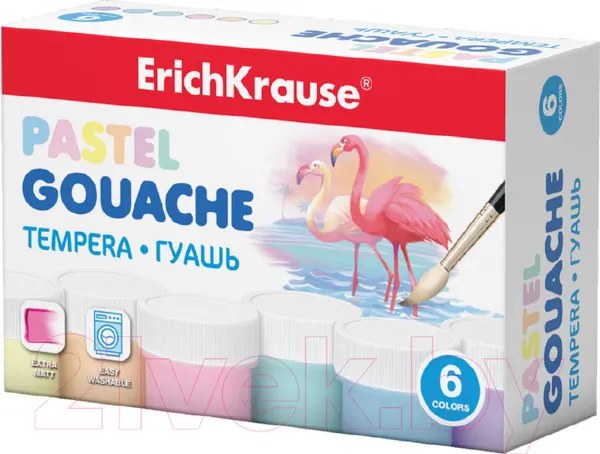 Erich Krause Гуашь 6цв