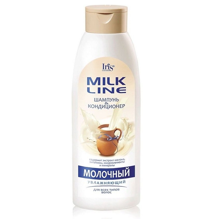 Шампунь Iris Milk Line в ассор. 1 л