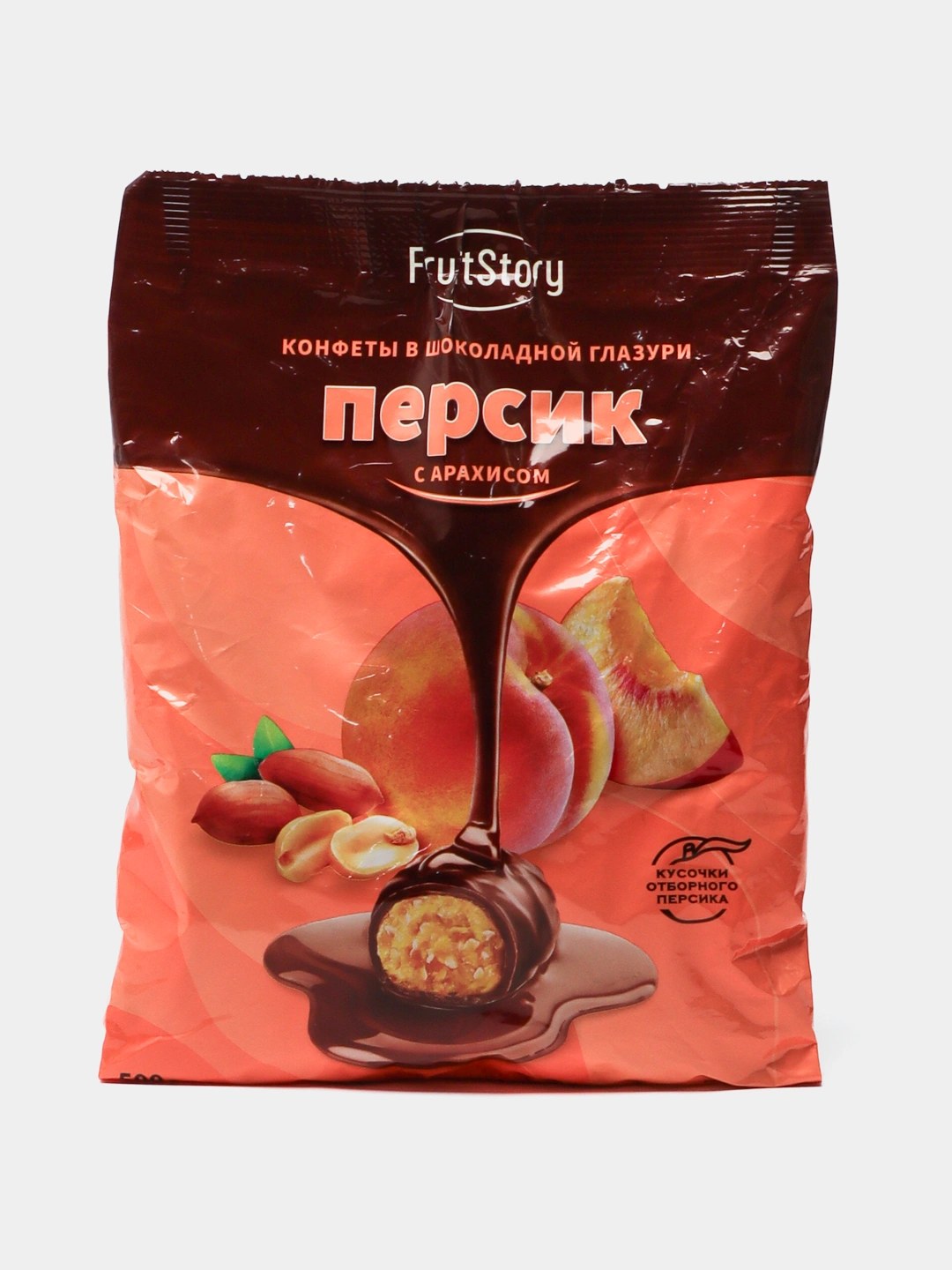 Яшкино FruitStory Персик 500гр ООС103