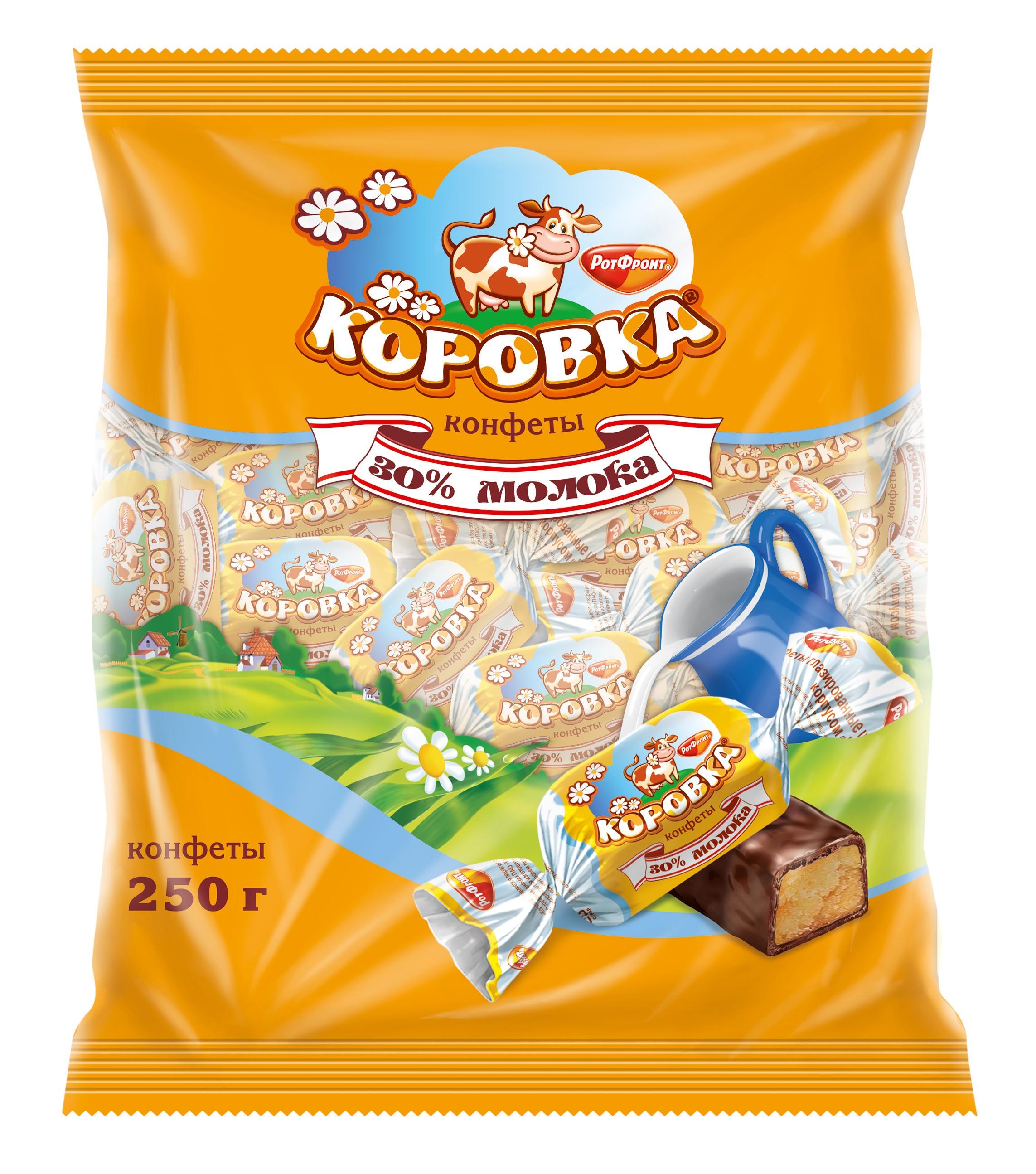 Коровка глаз. конфеты 30% молока 1кг