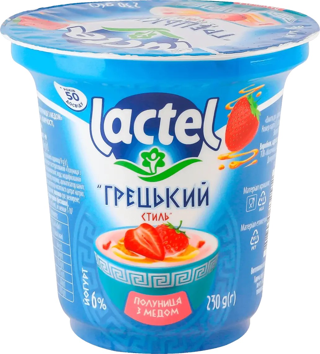 Lactel йогурт 280гр