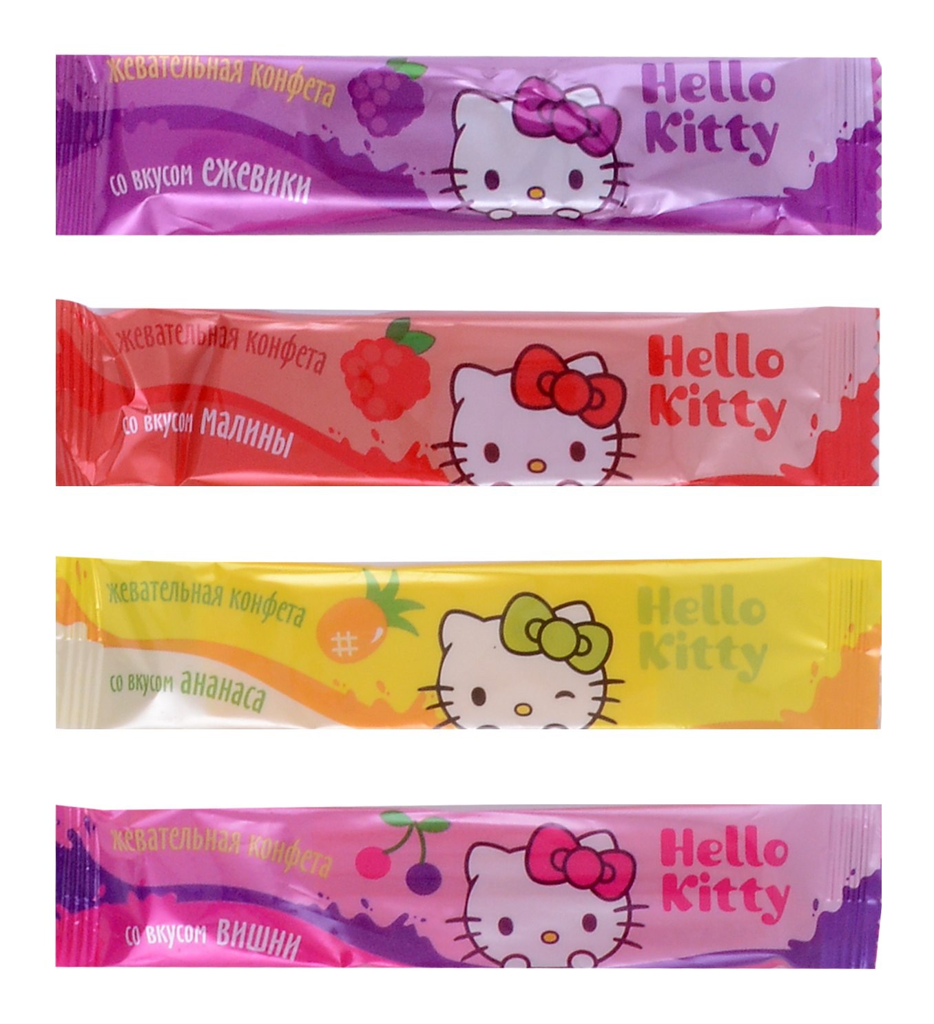 Hello Kitty жевательная конфета в ассор. 1шт GKM49