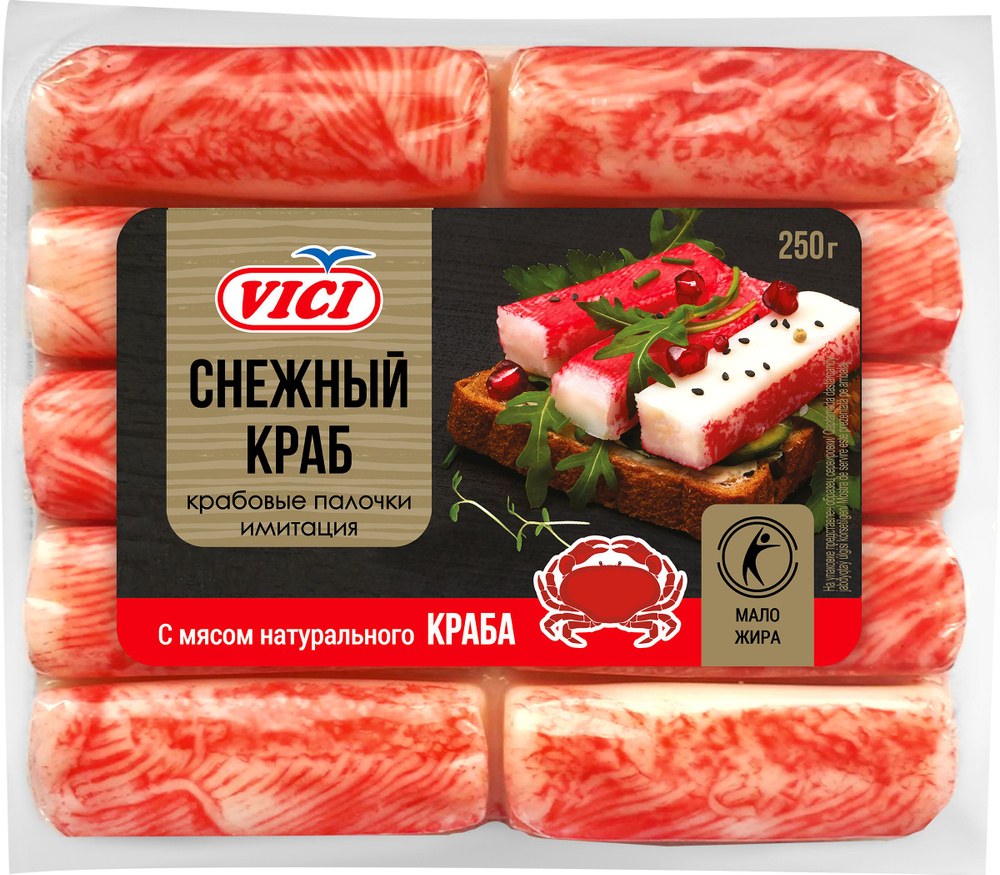 Vici Все Крабов краб. палочки 500гр