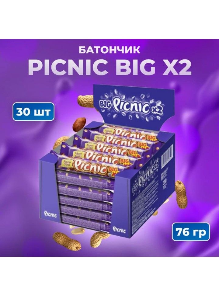 Picnic Шоко. батончик 76 гр
