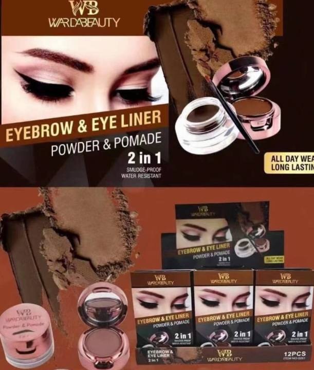 WardaBeauty Brow Pomade & Eyeliner