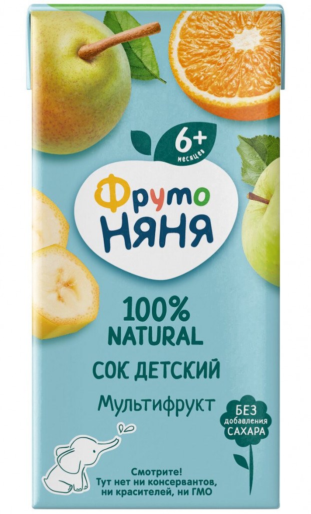 Фруто Няня Сок в ассортименте 200 мл