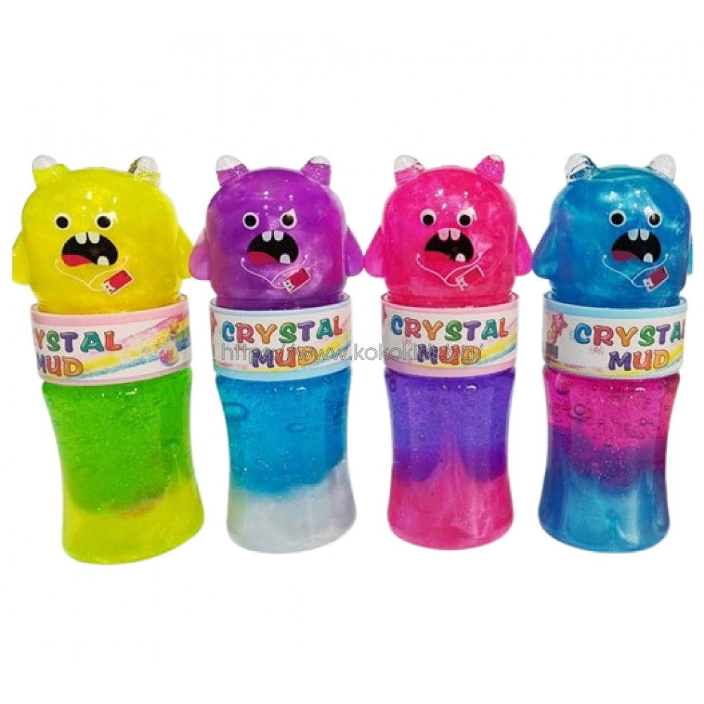 Crystal Mud медвежонок слайм