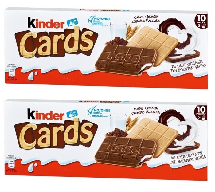 Kinder Cards 128гр