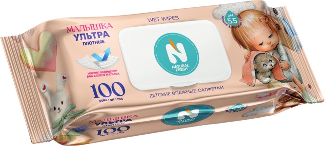 Natural Fresh вл. салфетки 100шт