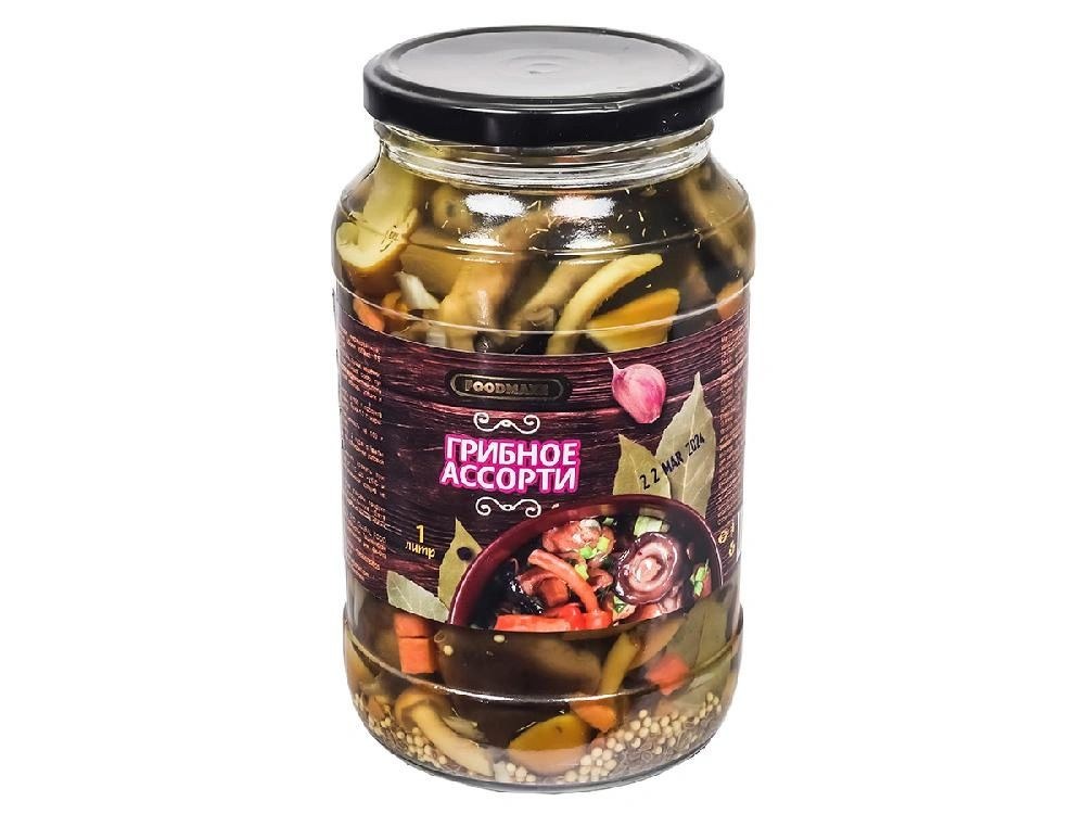FoodMaxx Грибное ассорти 1л