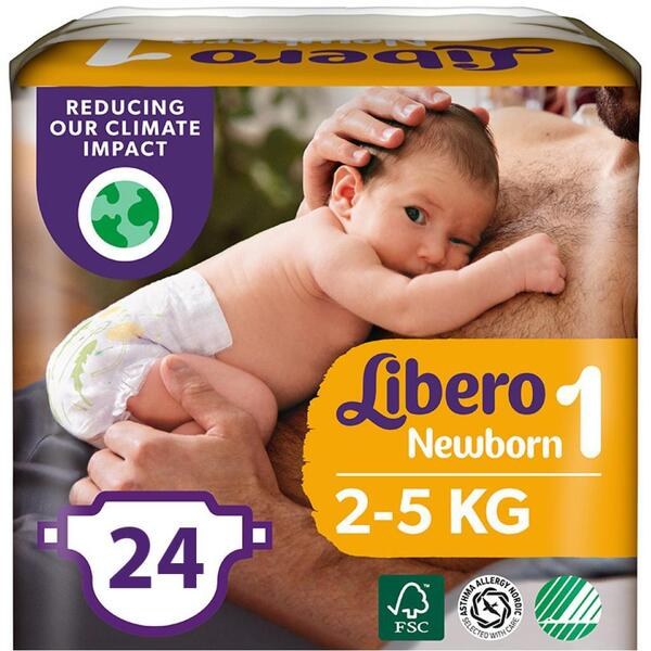 Libero Подгузники Newborn 1 24шт 4501200
