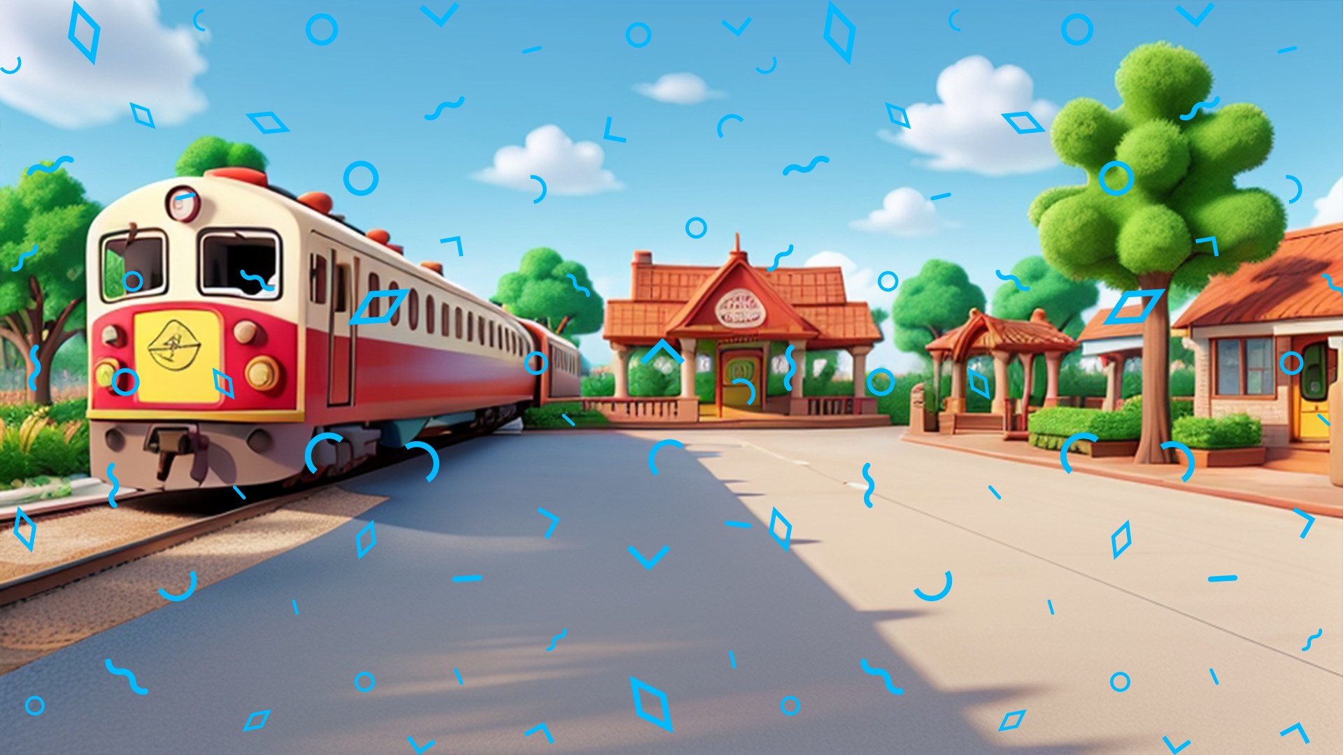 Cartoon Train 52-0343